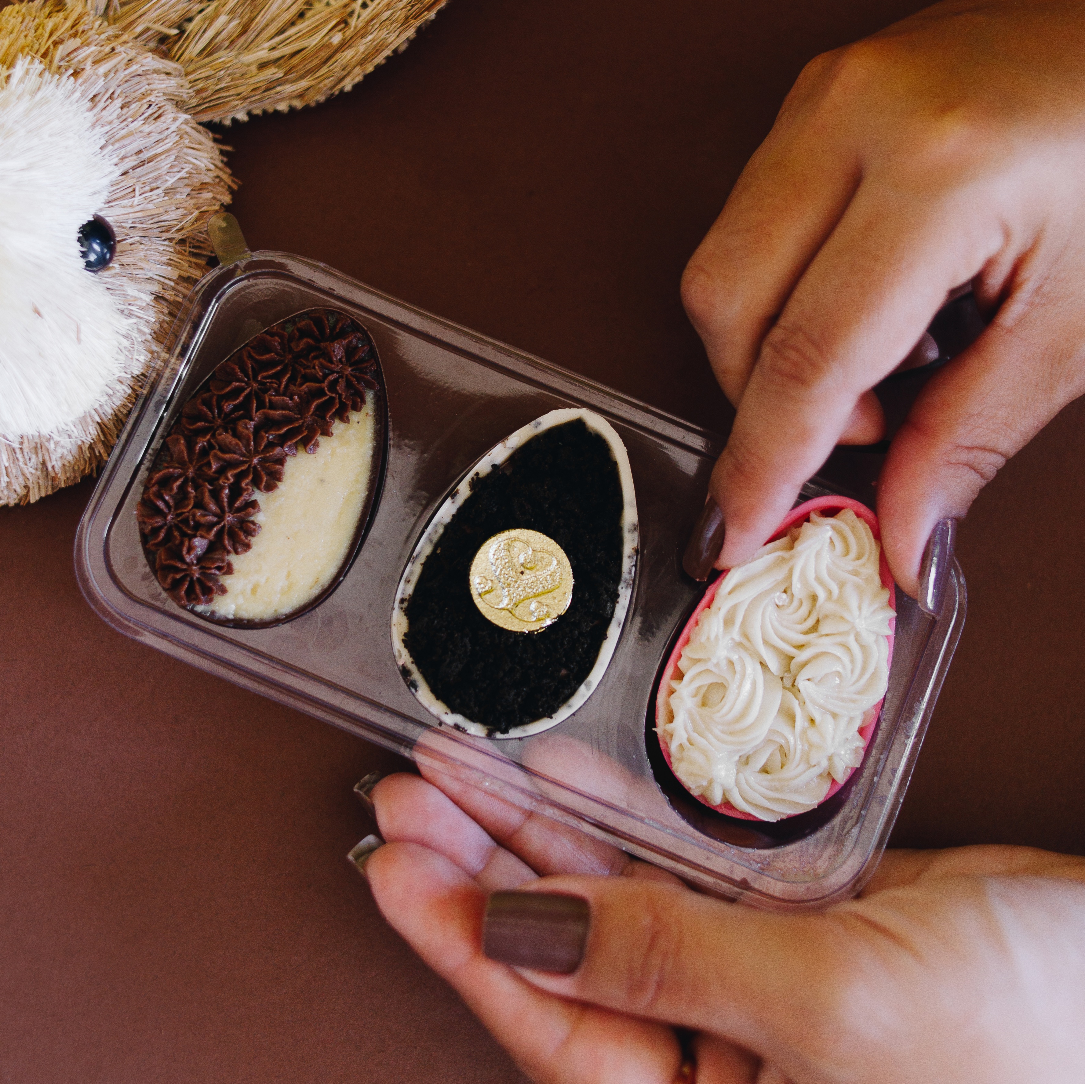 Trio de Mini Ovos (ZERO AÇÚCAR)