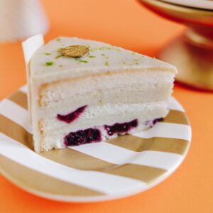 Bolo de Limão com Amora