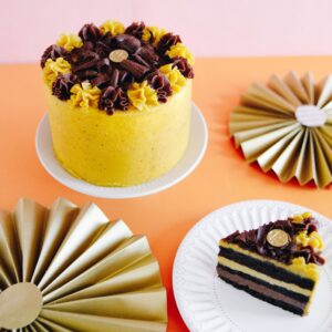 Bolo de Maracujá com Chocolate